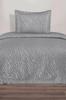 Zebra Jacquard Cotton Chenille Bedspread 170x250 Cm Single Size, Queen Size, Gray