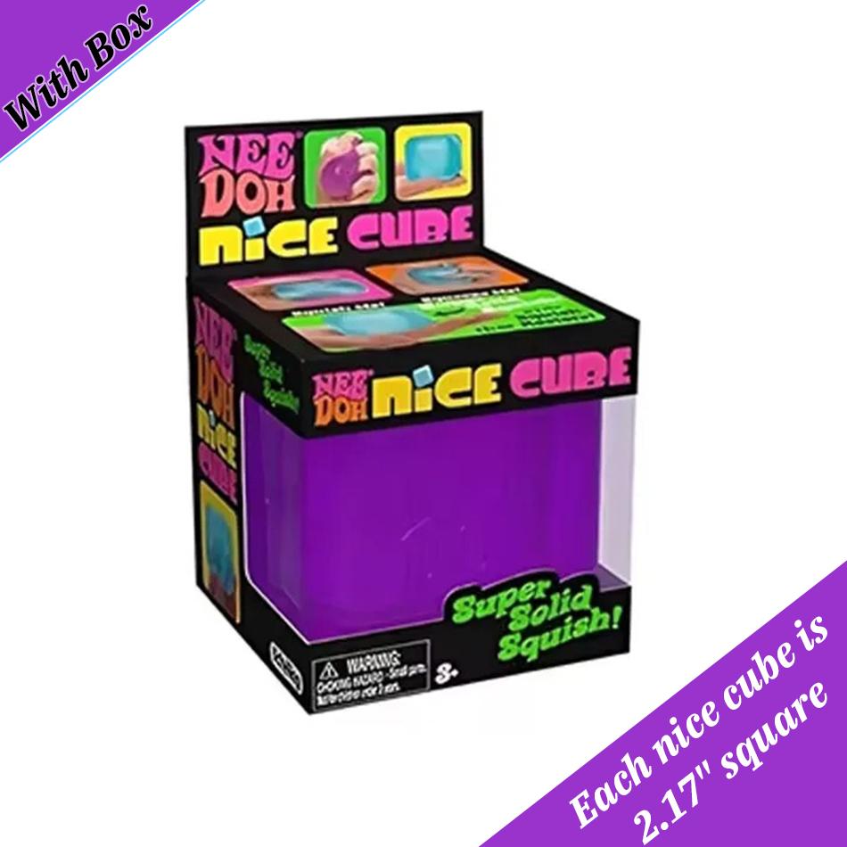 Hotsale Nee-Doh Nice Cube Sensory Squeezing Cube For Stress Relief And Fingertip Release Toy For Adult Pinching And Playing Gift