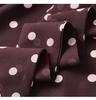 Elegant French Polka Dot Chiffon Shirt: Stylish Bow Design for Early Spring