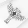 Rhinestone Pendant Owl Brooch for Unisex Animal Pins New Year Gifts Jewelery Accessories