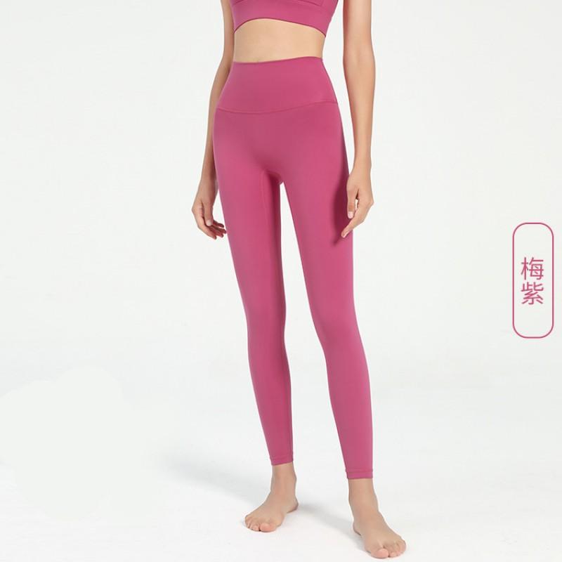 Womens High Waist Yoga Leggings With Pockets Tummy Control Butt Lifting Gym Pants