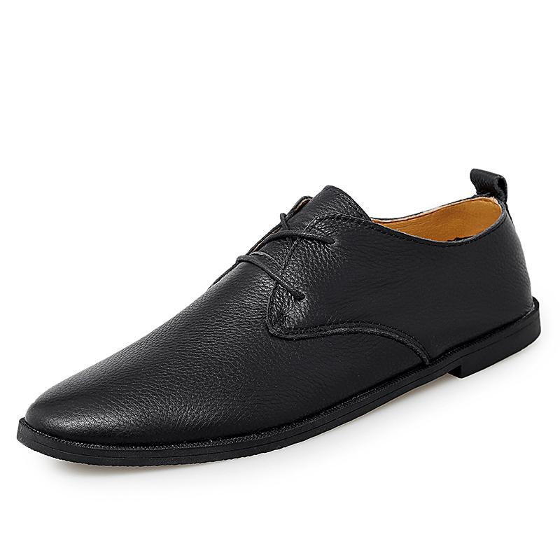

Высококачественная мужская повседневная обувь, мокасины из натуральной кожи, деловая обувь на шнуровке, острые носки, удобные мужские кроссовки 44 чёрный