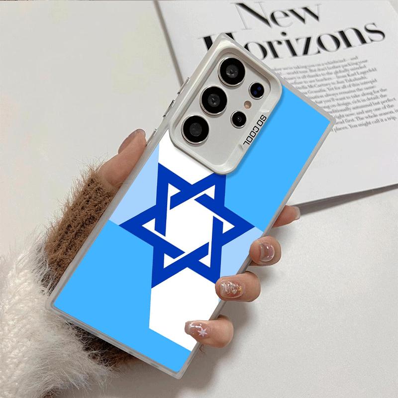 David Jewish Star Symbol Shockproof Phone Case for Samsung Galaxy S26 Edge S25 Ultra S24 FE S23 Plus S21 Cover Anti Fall Fundas