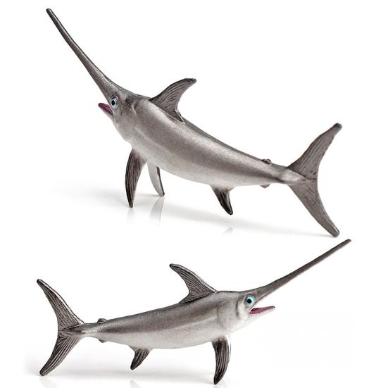 10Pcs/Set Animal Model Vivid Simulated PVC Great White Shark Simulation Animal Model for Kids