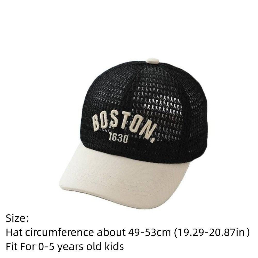 Breathable Toddler Baseball Hat Summer Thin Baby Baseball Cap New Kids Sun Visor Hats Boy Girl