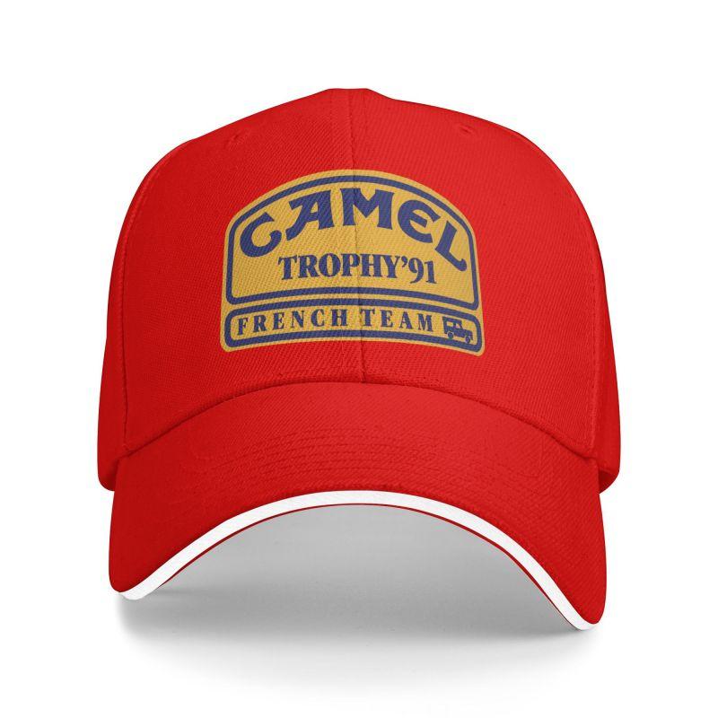 Camel Trophy  Print Baseball Cap Daily Outdoor Sports Travel Sandwich Sun Hats Unisex Adjustable Snapback Cap Trucker Hat Adjustable