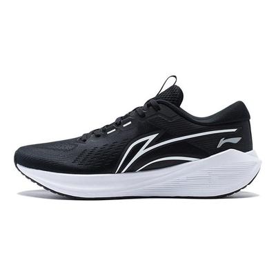 Li Ning Wushi Lite V2 Lightweight Shock Absorption Non-Slip Wear-Resistant Rebound Low-Top Running Shoes Men Sneaker Black ARST053-3
