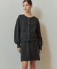 ZEROSTREET Romantic Knit Skirt / Charcoal