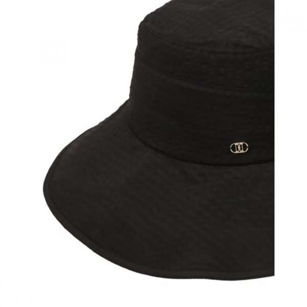 Daks Black Dd Logo Bucket Hat Dche6es01bk