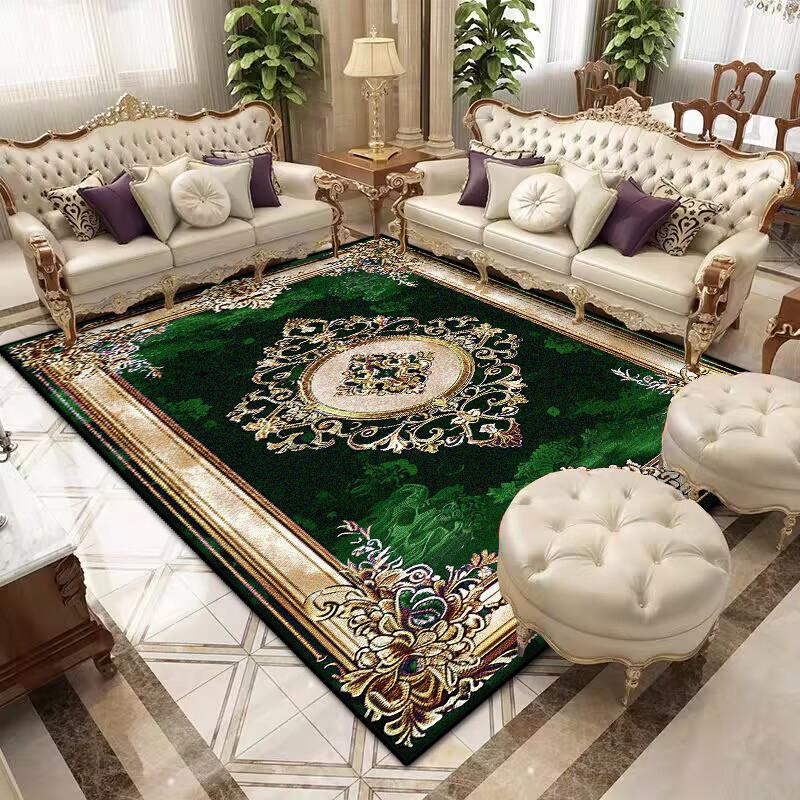 

Европейский стиль Ретро Нескользящий Декор комнаты Эстетический ковер для спальни Большой размер Ковер для гостиной Мягкий Легко чистить Коврик у входной двери 60*90cm