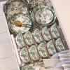 Hanton Rose Manor Zestaw obiadowy 37-elementowy z porcelany kostnej