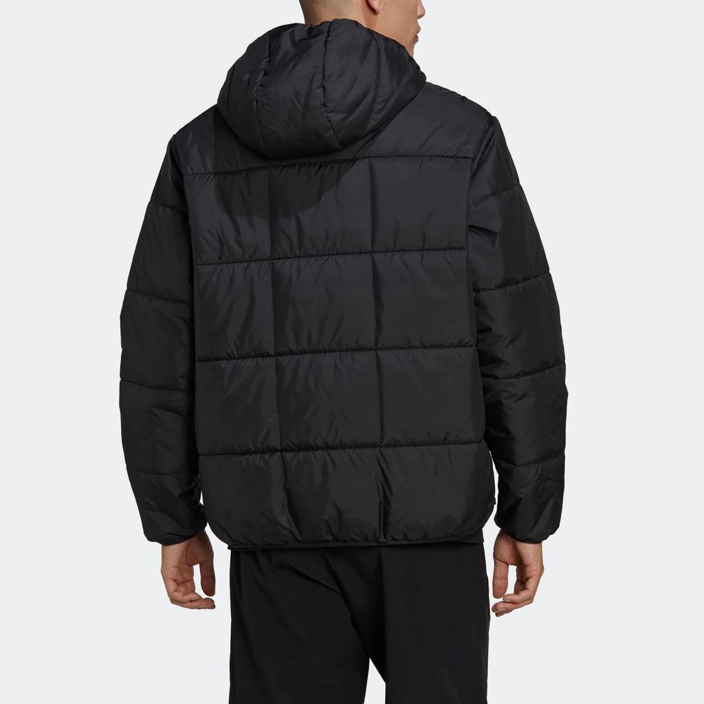 Adidas Originals Reversible Logo Print Sports Cotton Jacket Men Jacket Black HM2463