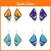Trendy Exaggerated Butterfly Earrings Natural Style 316l Steel Hook Fashion Accessory