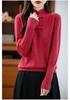 New Chinese Style Women's Thick Wool Sweater - Frog Button, Stand Collar, Loose Fit, Autumn Winter Warm Knit