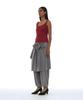 PARTIMENTO WOMEN Pwc Curtain Skirt Layered Harem Pants_Melange