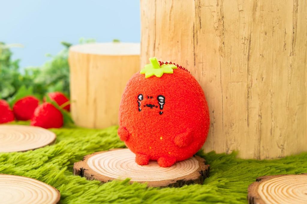 Nagano Lottery Nagano Strawberry Plush Toy Lottery D Prize Mascot Plush Toy Seed-Removing Strawberry Croquette