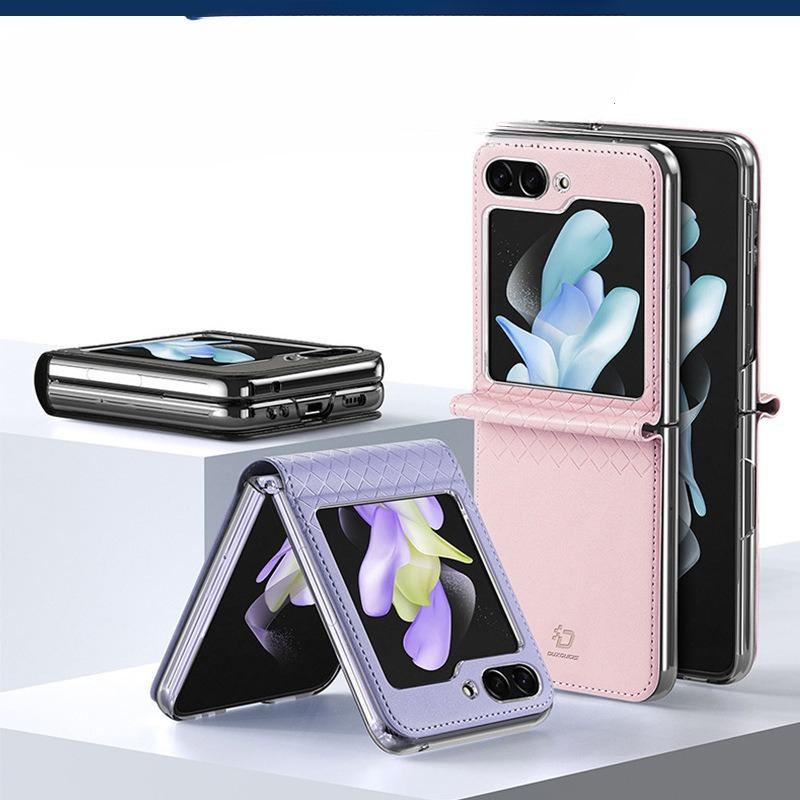 Adatto per Custodia per Cellulare con Schermo Pieghevole Samsung Z Flip7 Custodia Protettiva Fashion Flip6 All-Inclusive Custodia