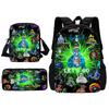 Etichetta Gorilla Cool Novità Cartone Animato Zaino Scolastico per Bambini Con Borsa a Spalla Astucci Zaini Scolastici per Ragazzi Ragazze Miglior Regalo