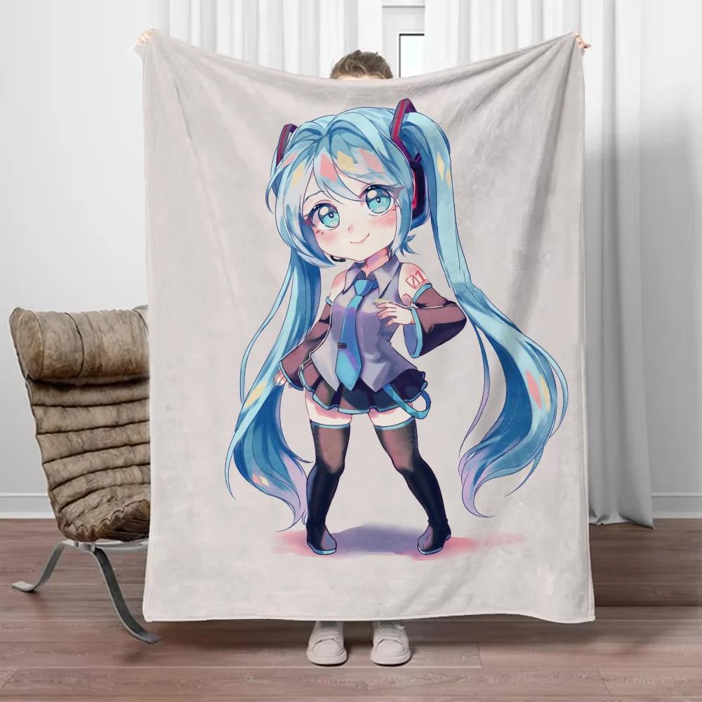 Mikus Large Throw Blanket x Soft Plaid Knitted Blankets for Bed Sofa Luxury Decor