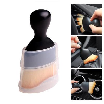 Mini praf pentru aerisire auto Dispozitiv de curățare a aerului condiționat auto și perie Instrument de curățare a colectorului de praf