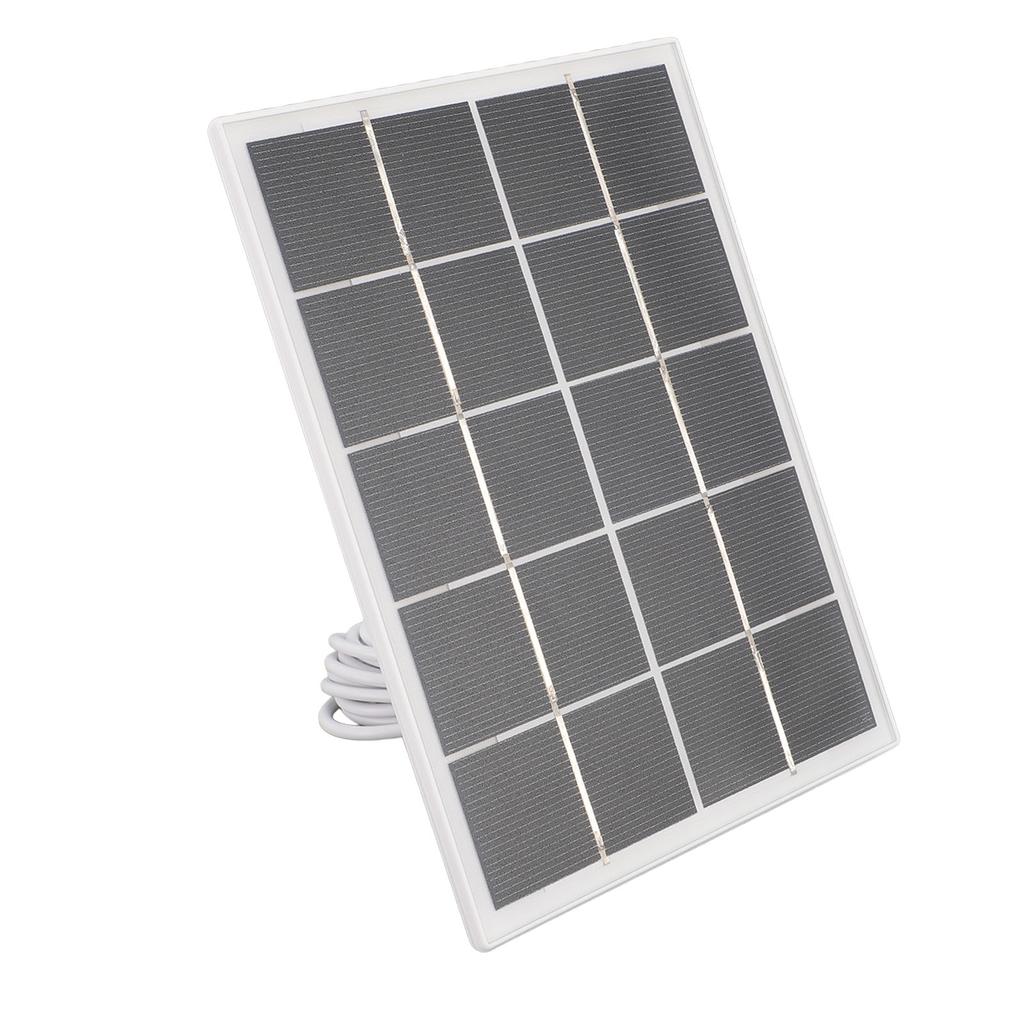 Security Camera Solar Panel  r Wall Mounted 3W 5V Monocrystalline Solar Panel for Video Doorbell 4 3 Plus 2