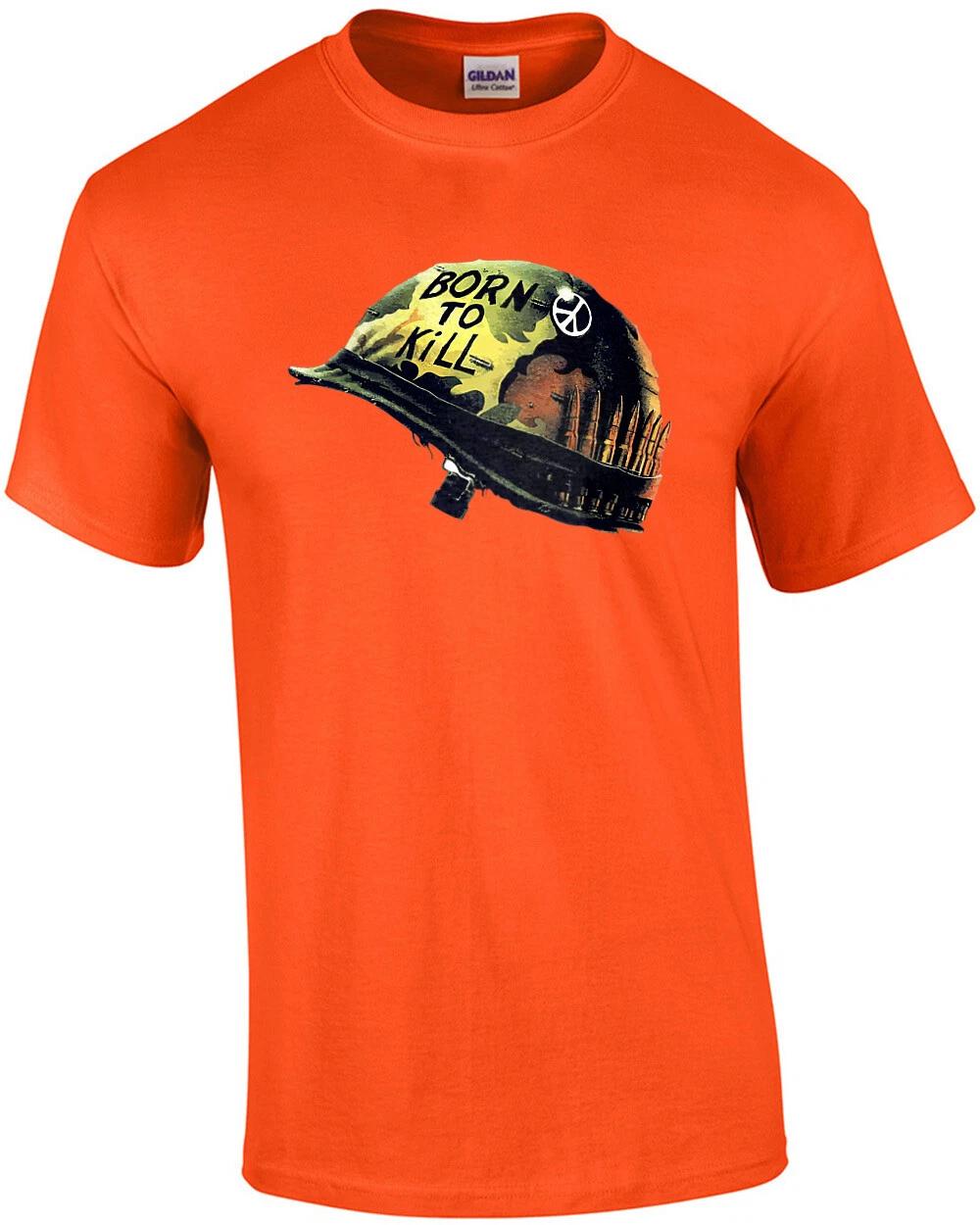Born to kill helmet - Full Metal Jacket - 80 s t-shirt S