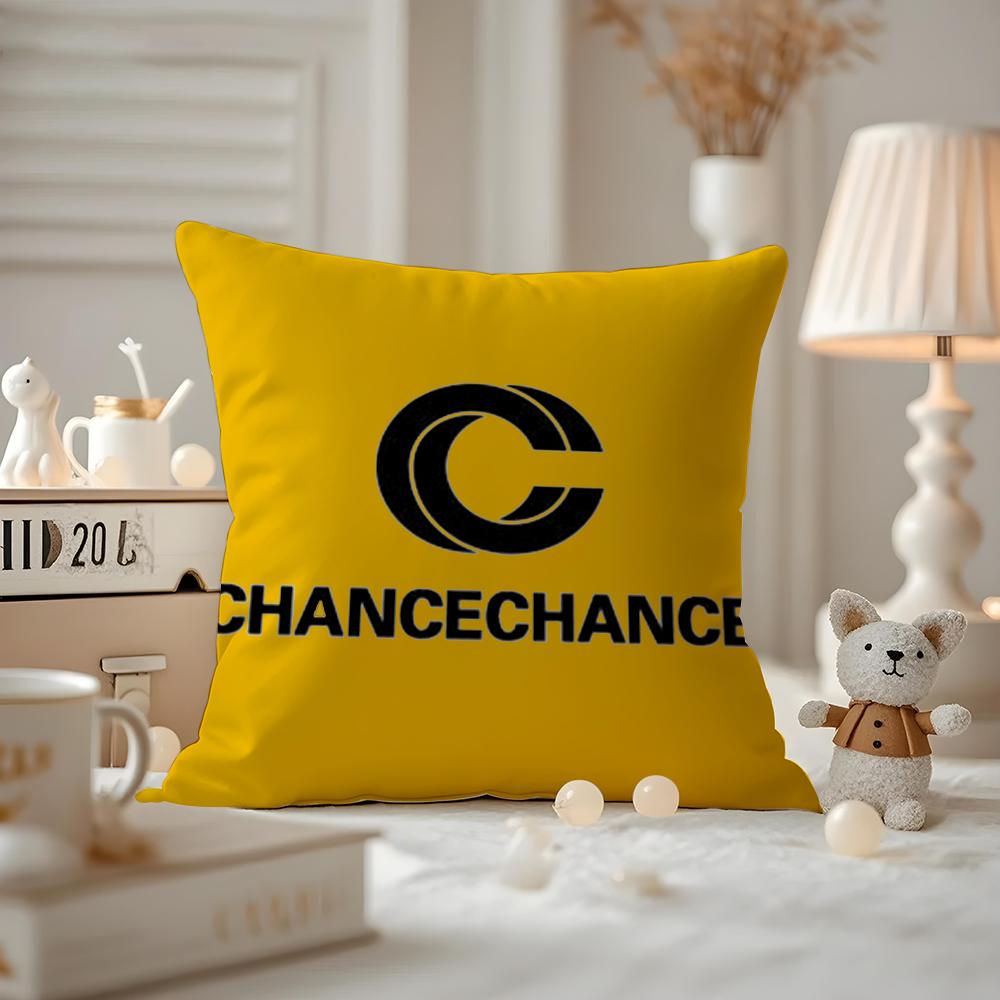 Design značky C-Chancechance Povlak na polštář Povlak na polštář proti roztočům Neviditelný zip Hedvábný krátký plyšový Povlak na polštář na pohovku