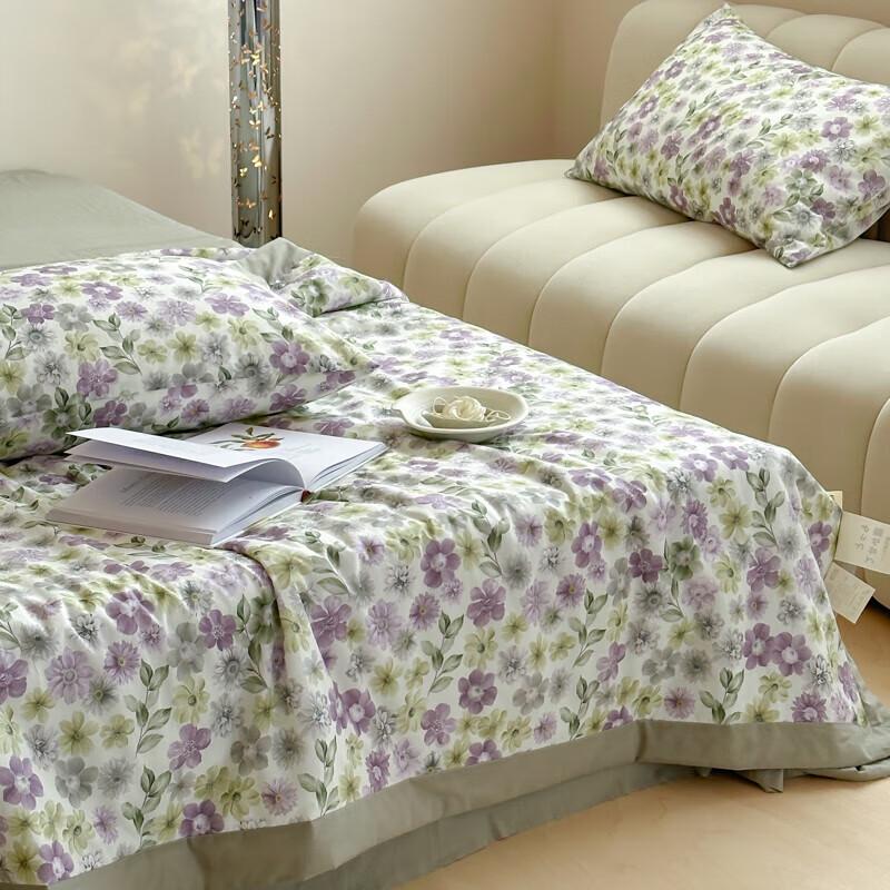 Wonderful Garden Oxygen Gauze Summer Quilt
