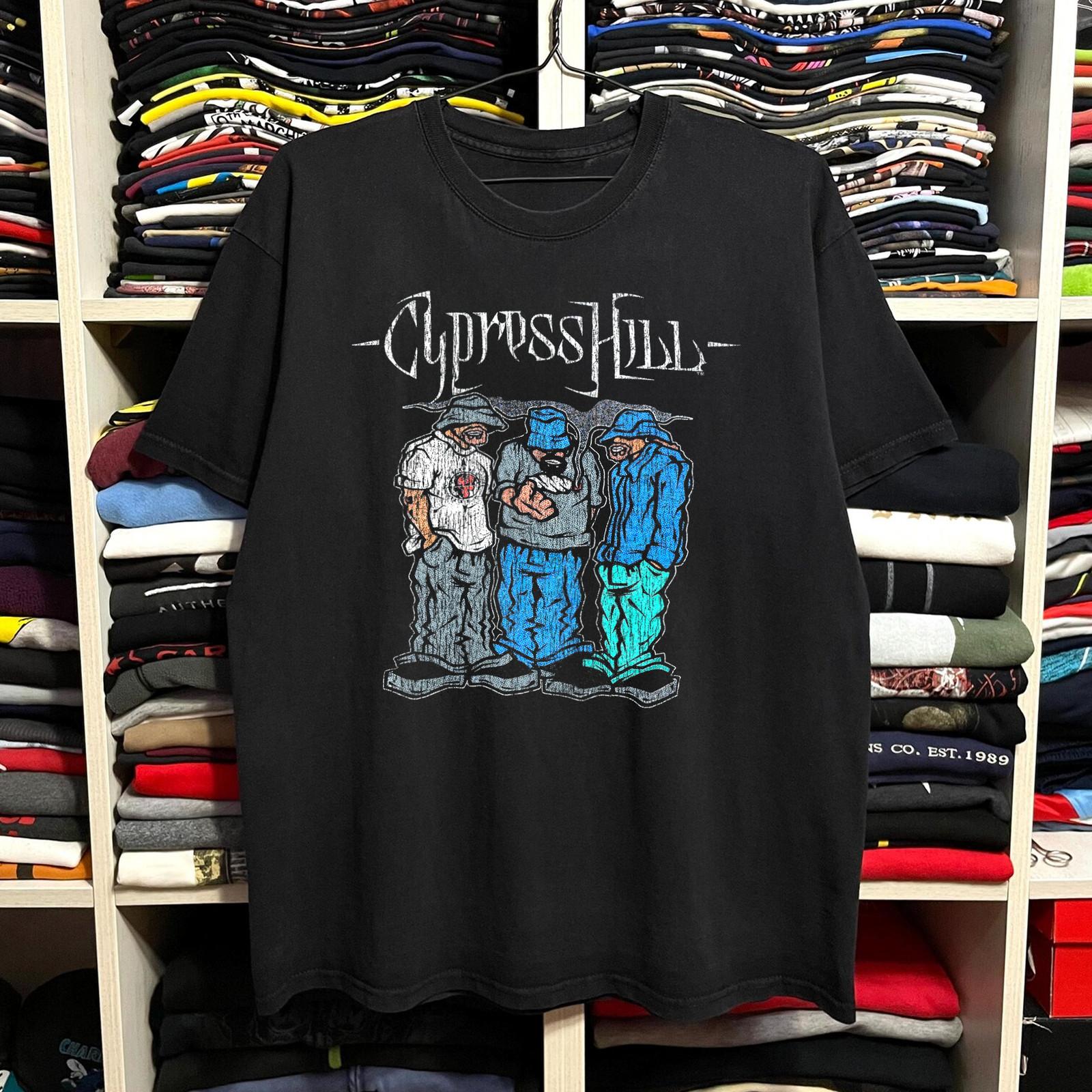 Cypress Hill Washed T-Shirt Black L L