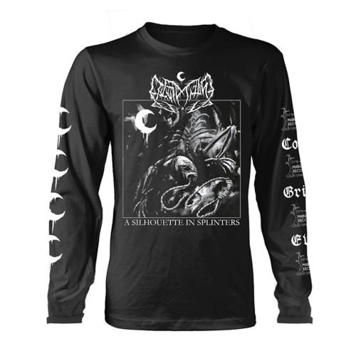 Leviathan Unisex Adult Silhouette Long-Sleeved T-Shirt