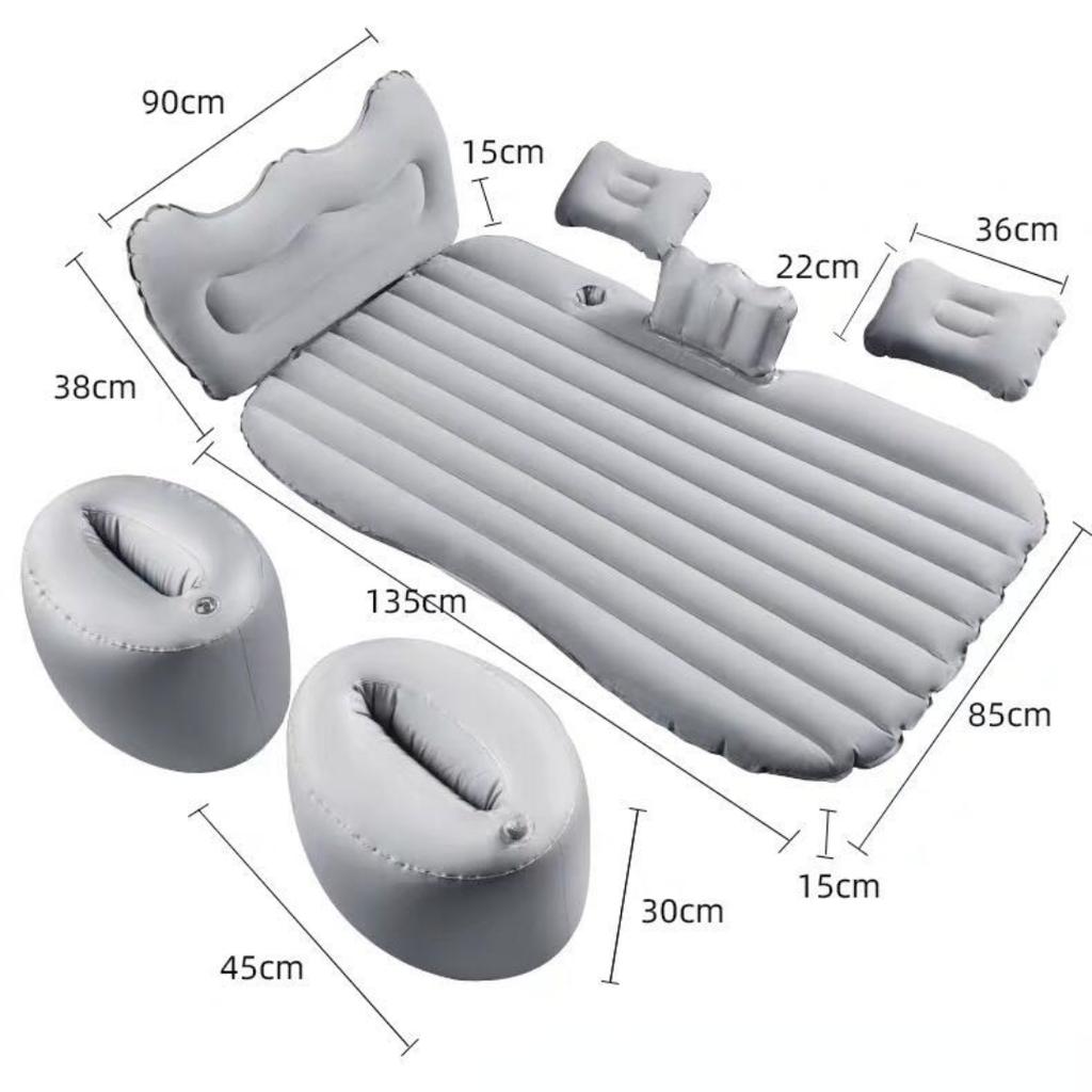 Auto Luft Aufblasbare Reise Matratze Bett Universal für Rücksitz Multi Funktionale Sofa Kissen Outdoor Camping Matte Kissen
