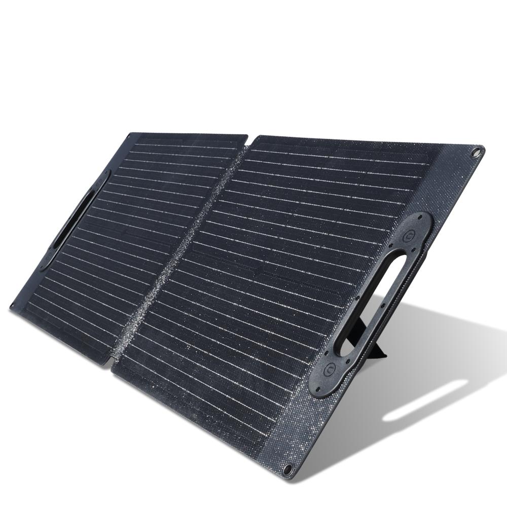 Foldable Solar Panel 60W 5V/3A USB-C Charger Quick Charge ETFE Laminate