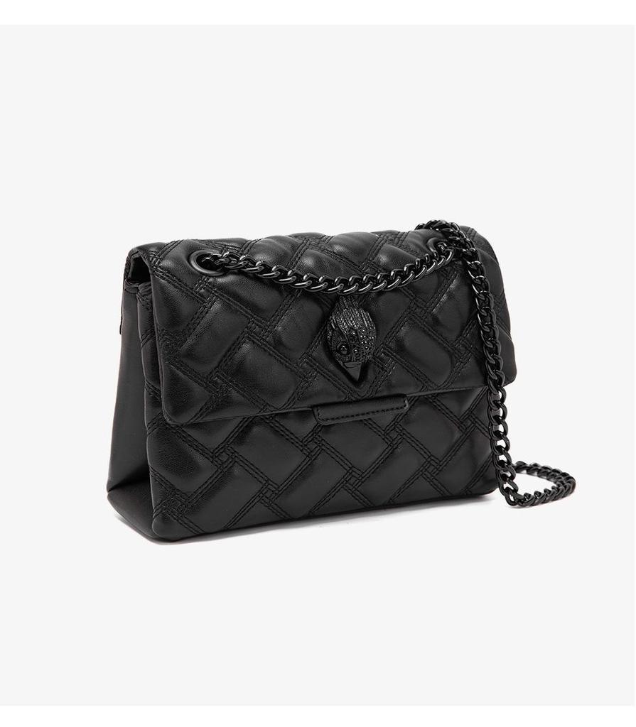 2025 Minimalist Black Eagle Crossbody Chain Bag