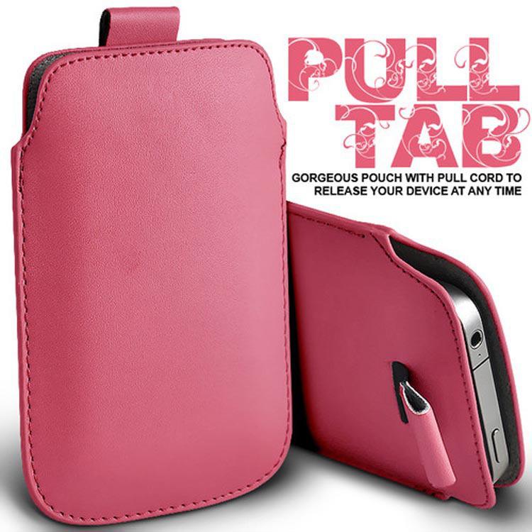 Universal PU Leather Pull-string Case for Apple 6 Plus / Samsung Note8 & 9