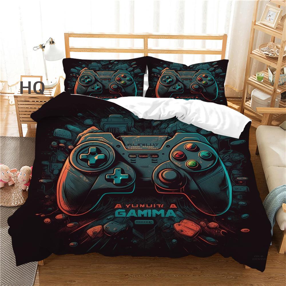 Bed Clothes 3D Game Console Printing Teens Single Size Bedding Set Fashion Luxury Boy Home Bedclothes
