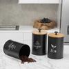 Carbon Steel Kitchen Storage Canister Set