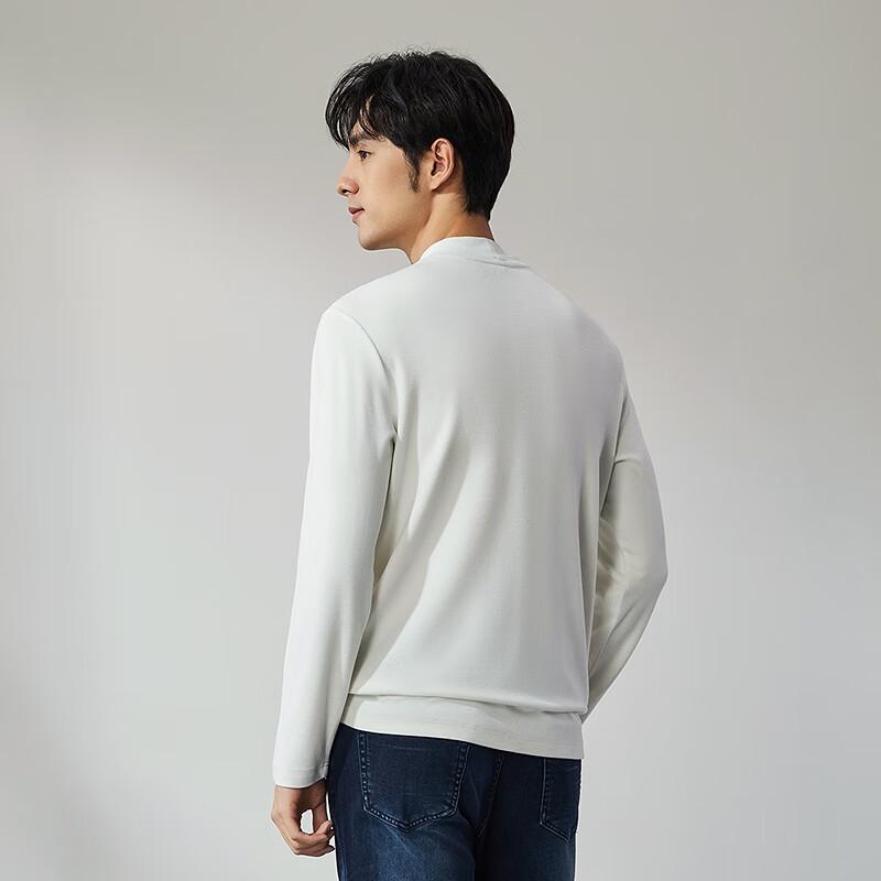 Septwolves Men s Semi-High Collar Brushed Long Sleeve T-Shirt 2XL (185/100A)