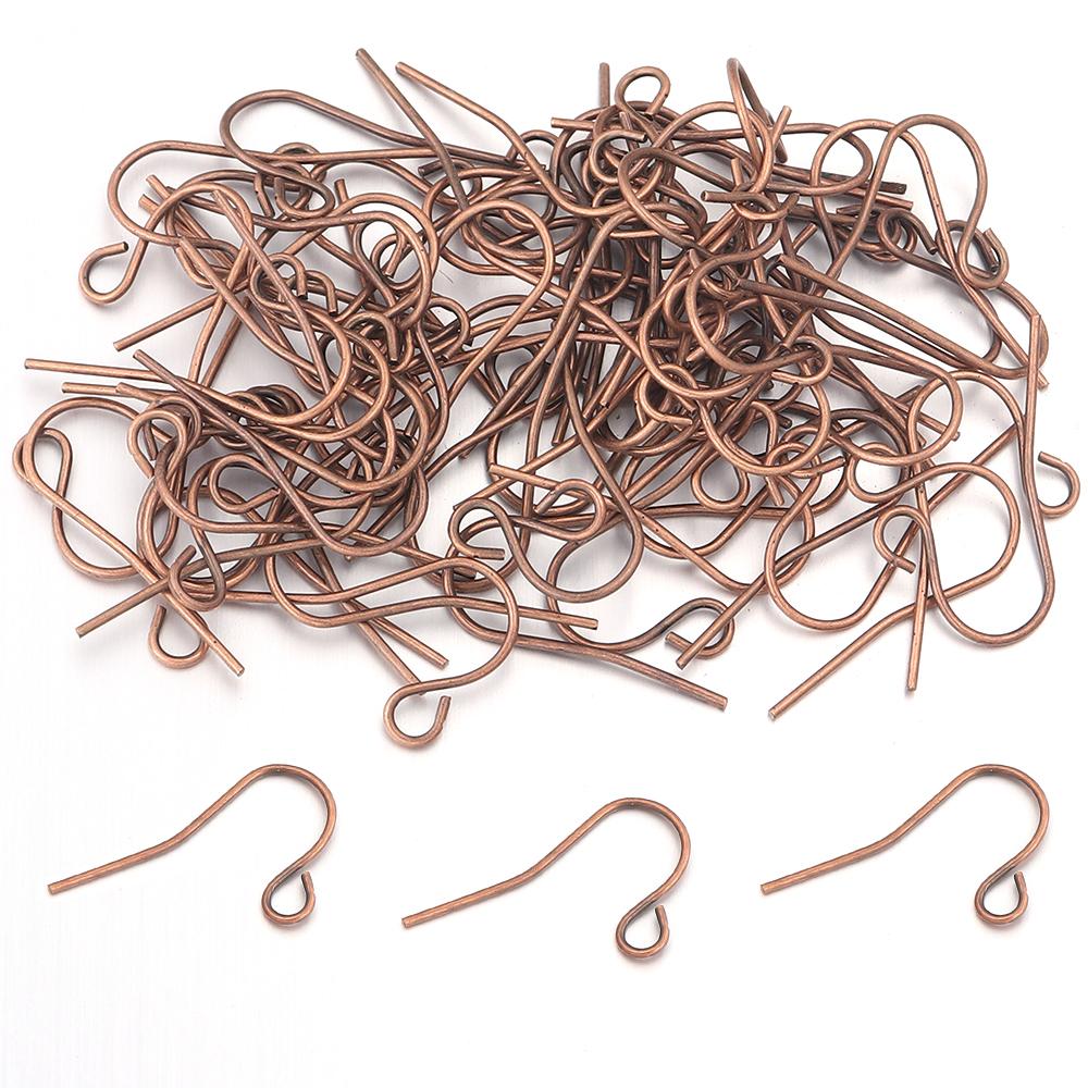 50-200Pcs Stainless Steel Earrings Clasps Hooks Hypoallergenic Ear Hook Earring Fish Hooks For Handmade Jewelry Earwire Findings