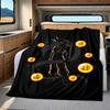 1PC DRAGON BALL  Print Flannel Blanket, High quality All Seasons, Home Decor, Warmth and Comfort, Perfect for Christmas Gifts