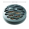 Creative Retro Hollow Zinc Alloy Backflow Incense Holder - Home Decor Fragrance Incense Burner Censer