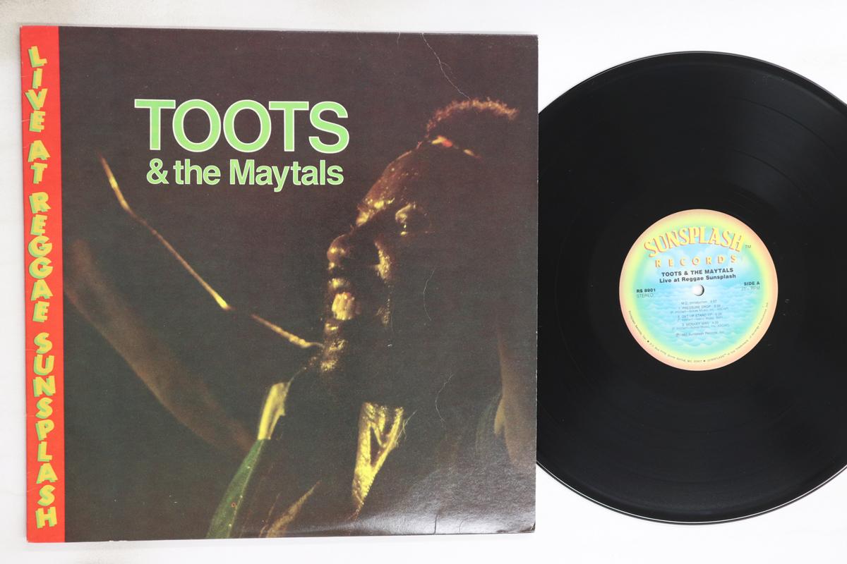

LP Record TOOTS & THE MAYTALS - Live At Reggae Sunsplash RS8901 Sunsplash Recor 1983 US Reggae, Ska & Dub Used