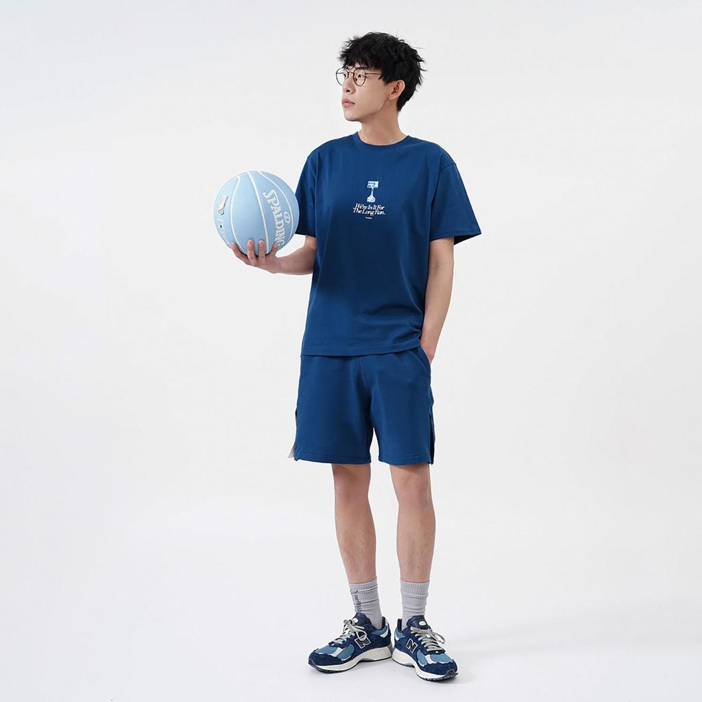 New Balance ANB SS22 T Shirt Men's Blue (Unisex) T-Shirts AMT22377 BGV