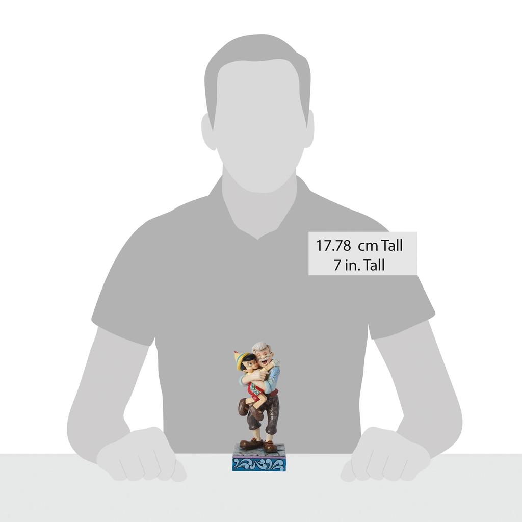 Disney Traditions Geppetto Pinocchio Hug 6015019 &