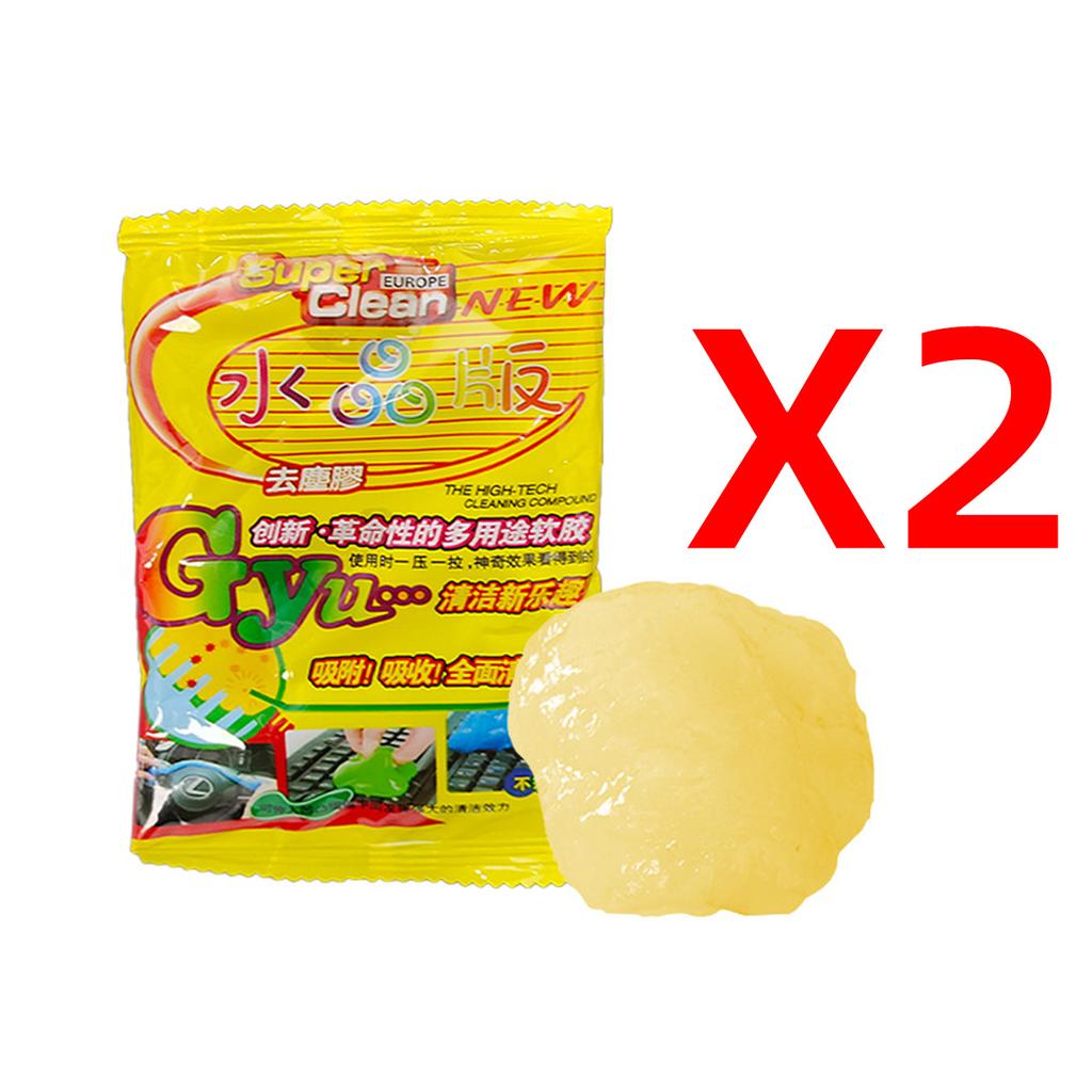 Household Dust Cleaning Gel Car Interior Cleaning Mud Dust Cleaning Mud For Pc Tablet Laptop Keyboard Camera Printer Calculator