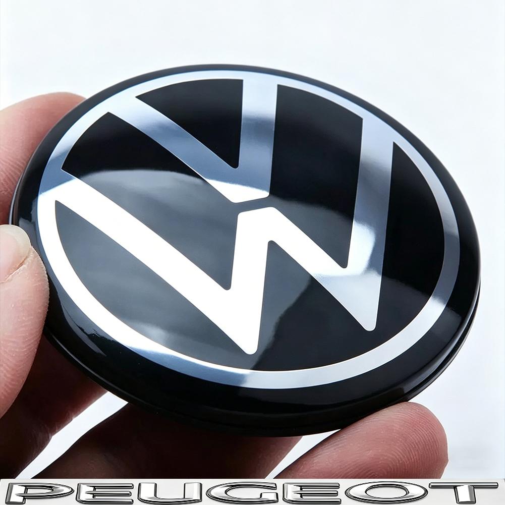 4pcs Wheel Center Hub Caps 56mm 65mm Wheel Cover For VW Golf Tiguan T-Roc Polo Passat ID.4 T-Cross ID.3 Taigo ID.7 Atlas Beetle