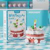 Kawaii Mini Cake Micro Building Blocks Kids Toys 3D Models Educational Toys DIY Birthday Gifts New Products