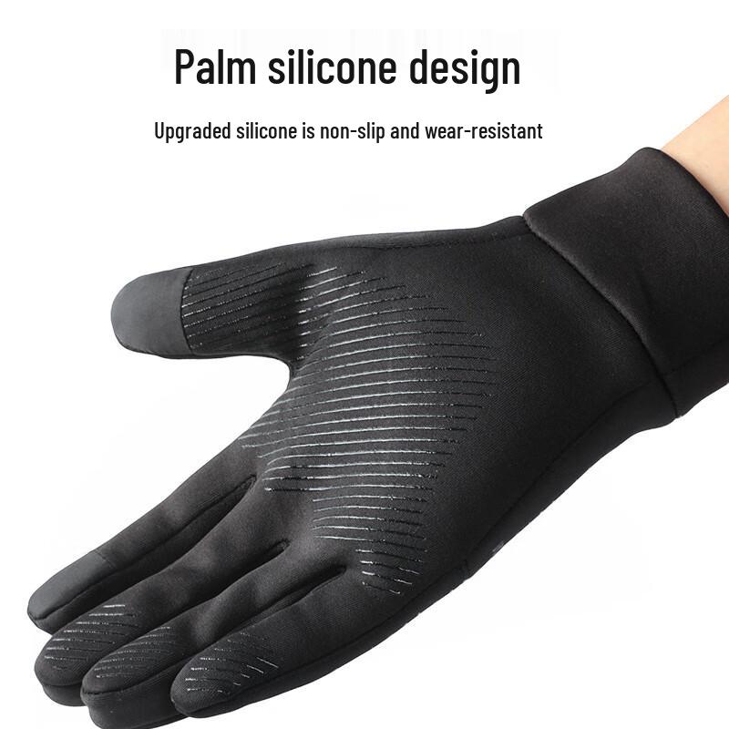Ankelai Unisex Winter Waterproof Touchscreen Cycling Gloves