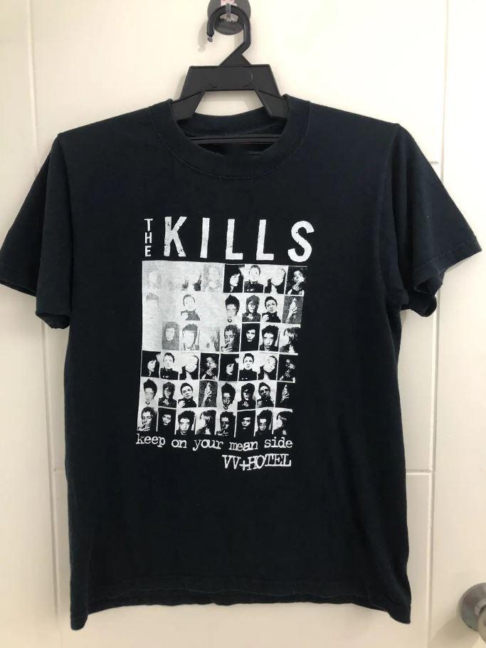 

The Kills Keep On Your Mean Side Rock Band Tee Unisex Cotton T Shirt AL595 Unisex T-Shirt M