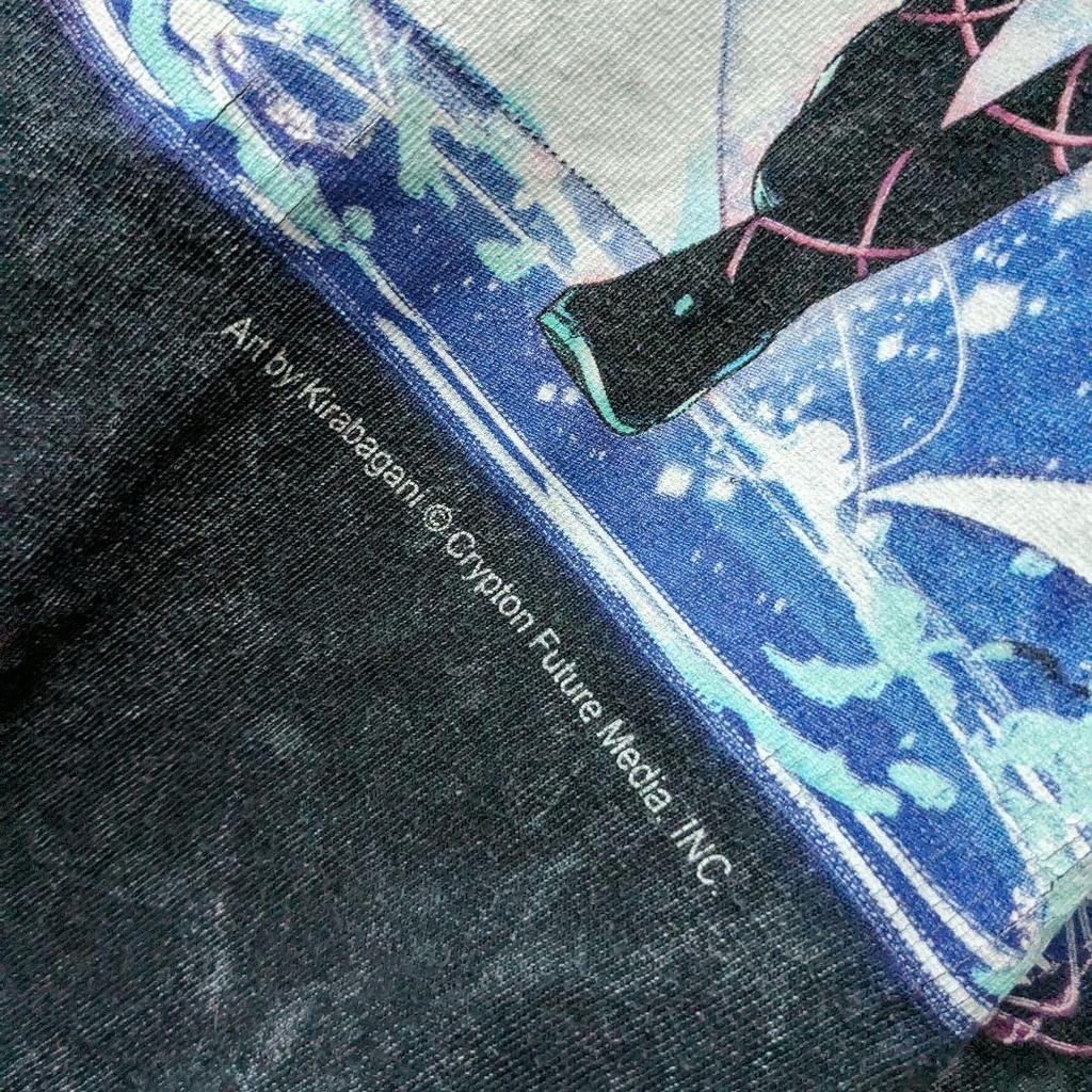 [USED] Hatsune Miku Graphic Print Anime T-Shirt VOCALOID Oversized