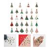 Christmas Tree Charms Jewelry Making Charms Pendant for Necklace Bracelet Earring Making Cristmas Stocking Stuffer